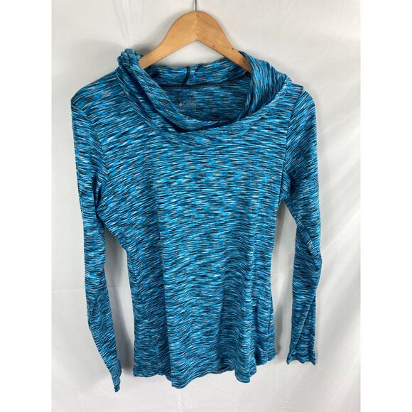 Columbia Cowl Neck Hooded Top Size Large - Picture 1 of 5